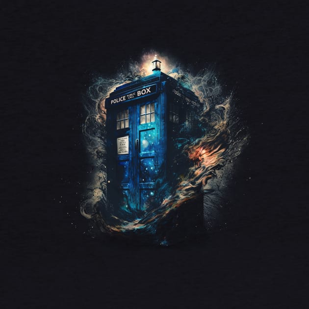 The Tardis by DesignedbyWizards